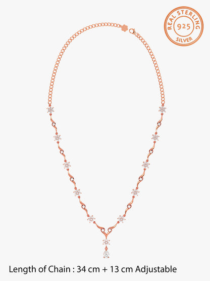 Rose Gold Hilary Necklace