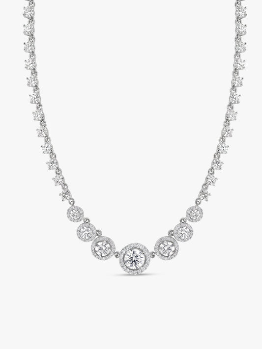 Silver Angelina Necklace