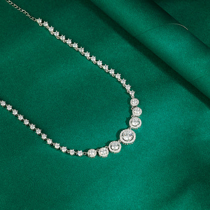 Silver Angelina Necklace