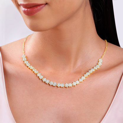 Golden Marilyn Necklace