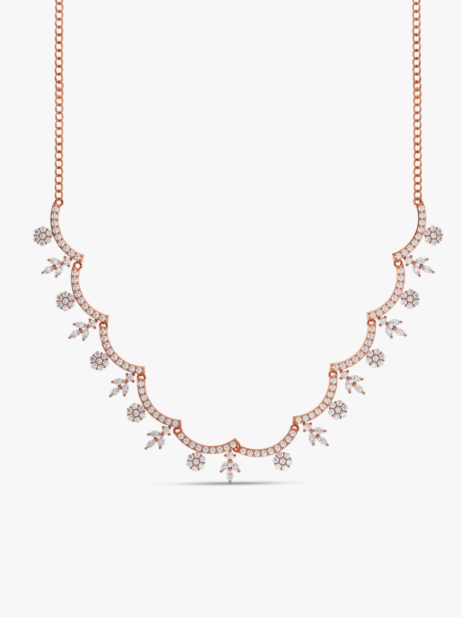 Rose Gold Katherine Necklace