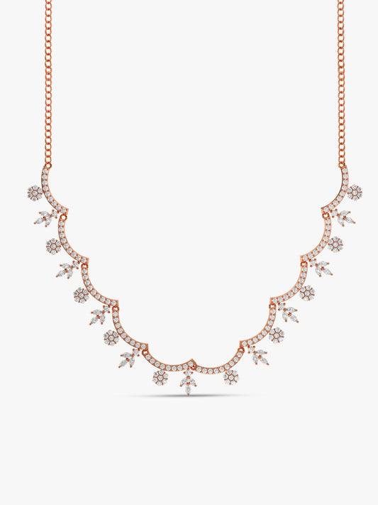 Rose Gold Katherine Necklace