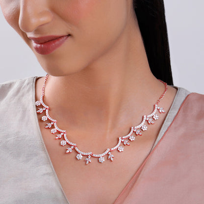 Rose Gold Katherine Necklace