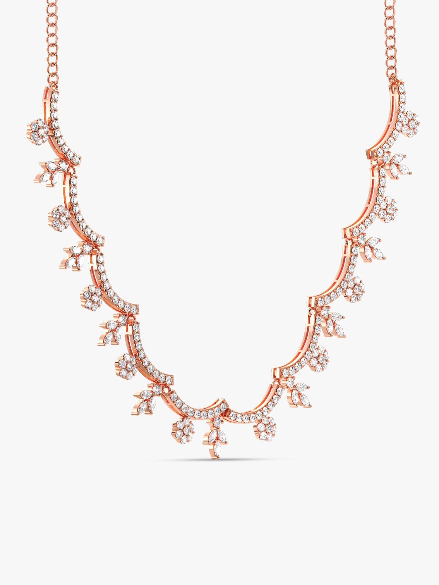 Rose Gold Katherine Necklace