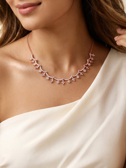 Rose Gold Katherine Necklace