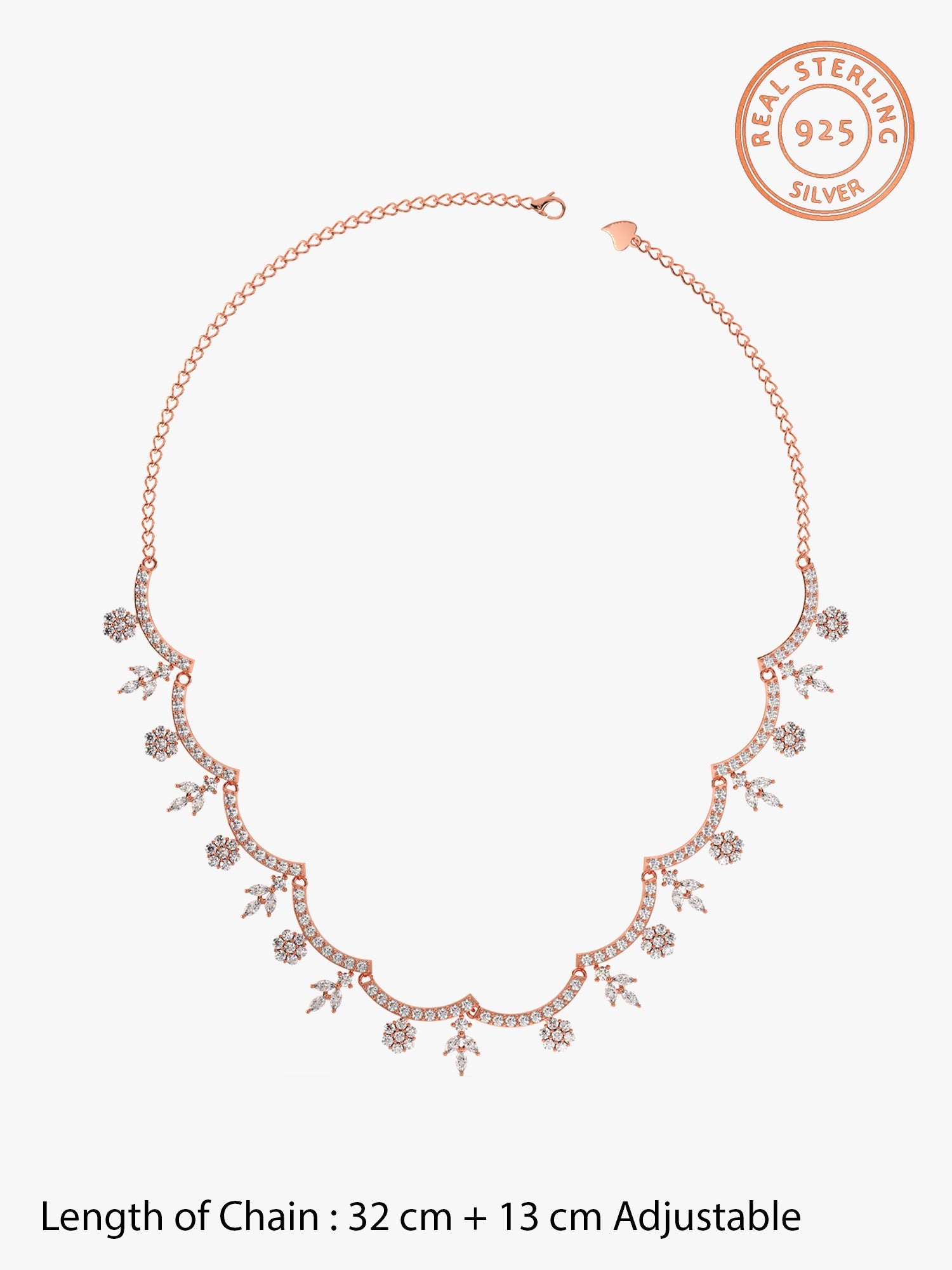 Rose Gold Katherine Necklace