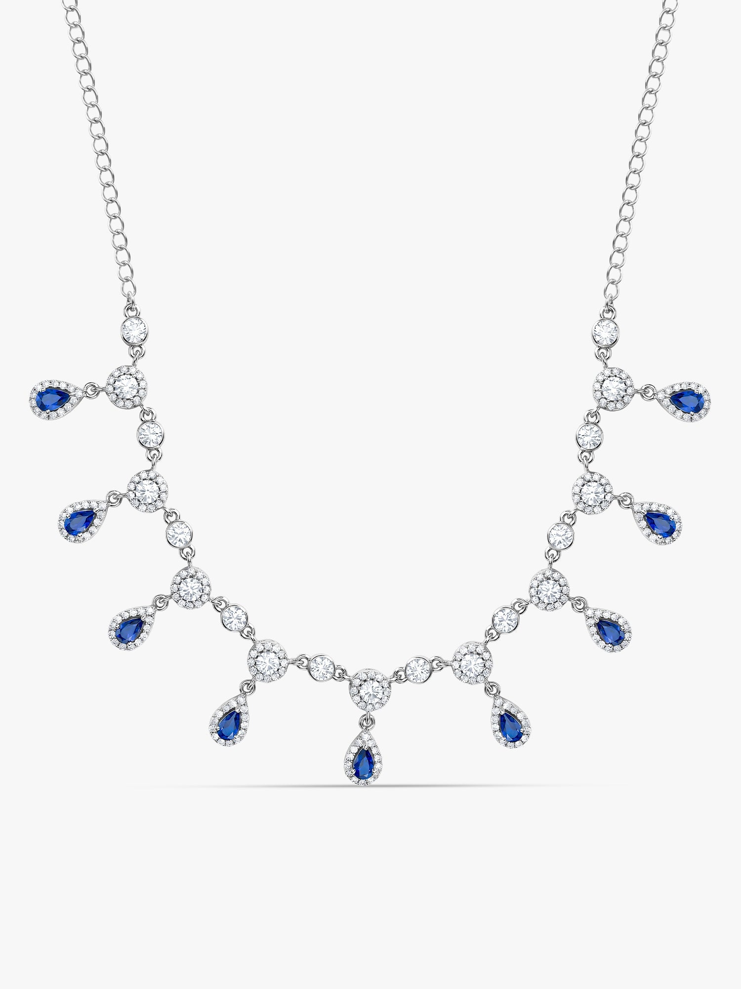 Silver Graceful Adornare Necklace