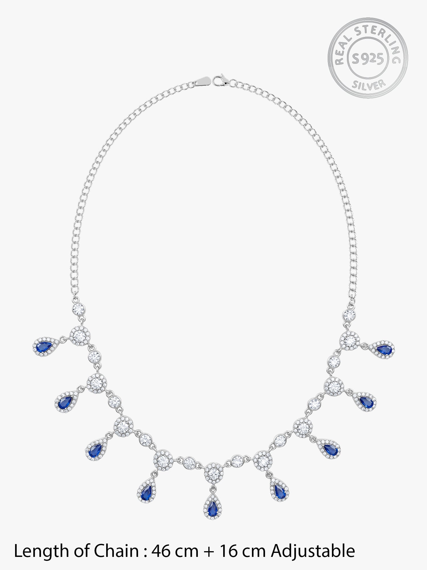 Silver Graceful Adornare Necklace