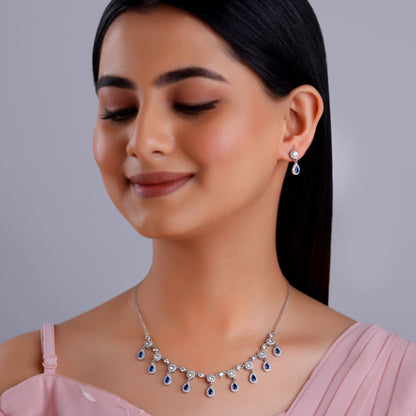 Silver Graceful Adornare Set