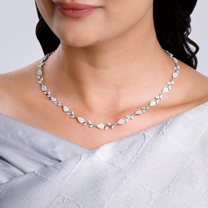 Silver Julia Necklace