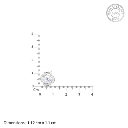 Silver Flower Glory Necklace