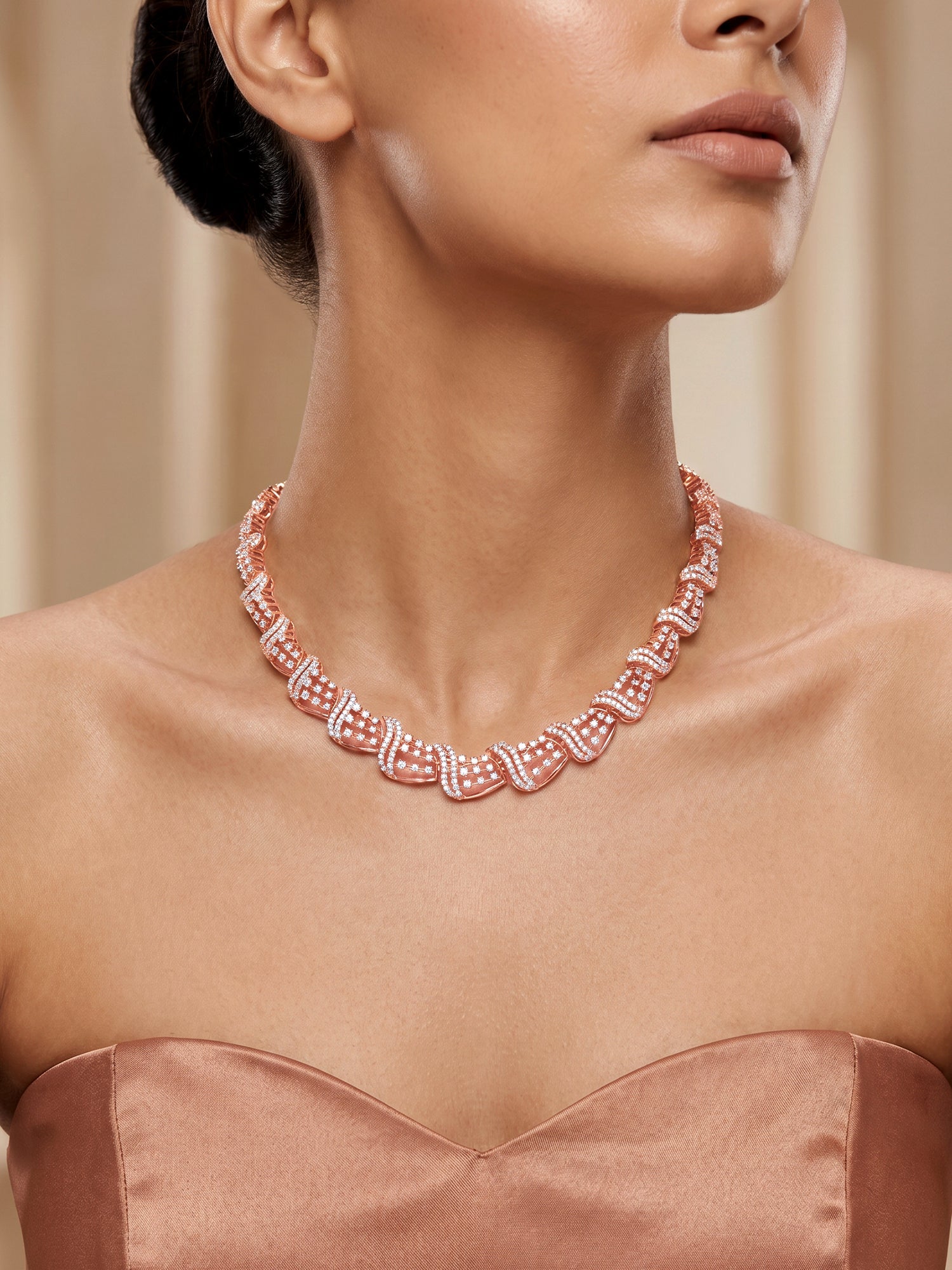 Rose Gold Kirsten Necklace