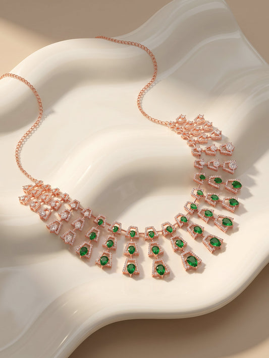 Rose Gold Alexandra Necklace