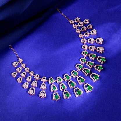 Rose Gold Alexandra Necklace