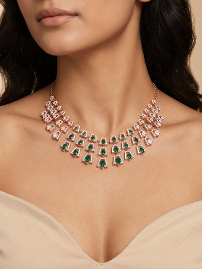Rose Gold Alexandra Necklace
