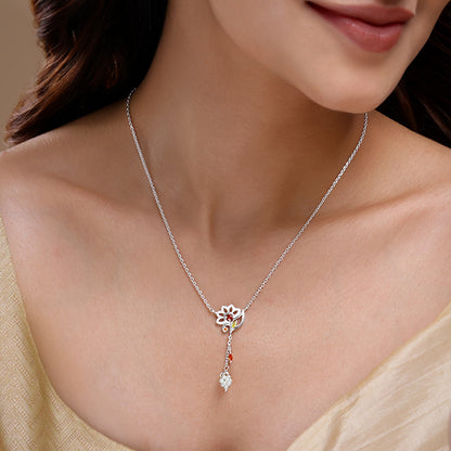 Silver Bhavani Necklace