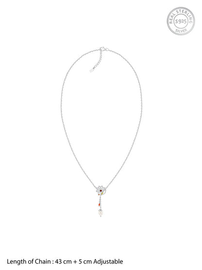 Silver Bhavani Necklace