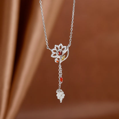 Silver Bhavani Necklace