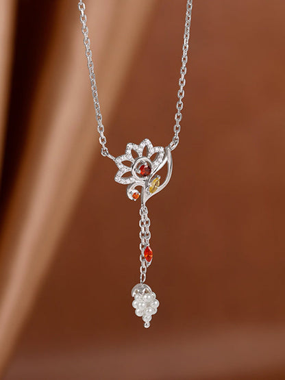 Silver Bhavani Necklace