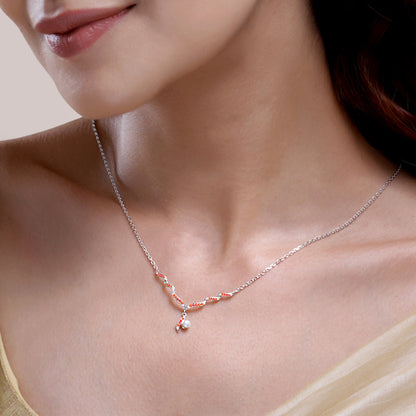 Silver Gaia Necklace