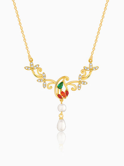 Golden Parvati Necklace