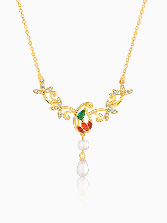 Golden Parvati Necklace