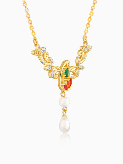 Golden Parvati Necklace