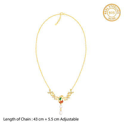 Golden Parvati Necklace