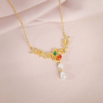 Golden Parvati Necklace