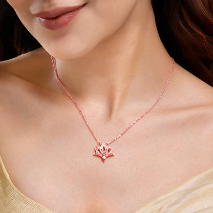 Rose Gold Adishakti Necklace