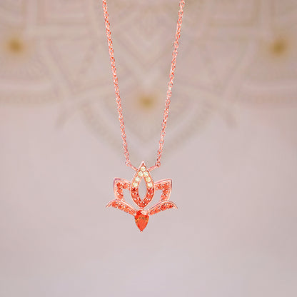 Rose Gold Adishakti Necklace