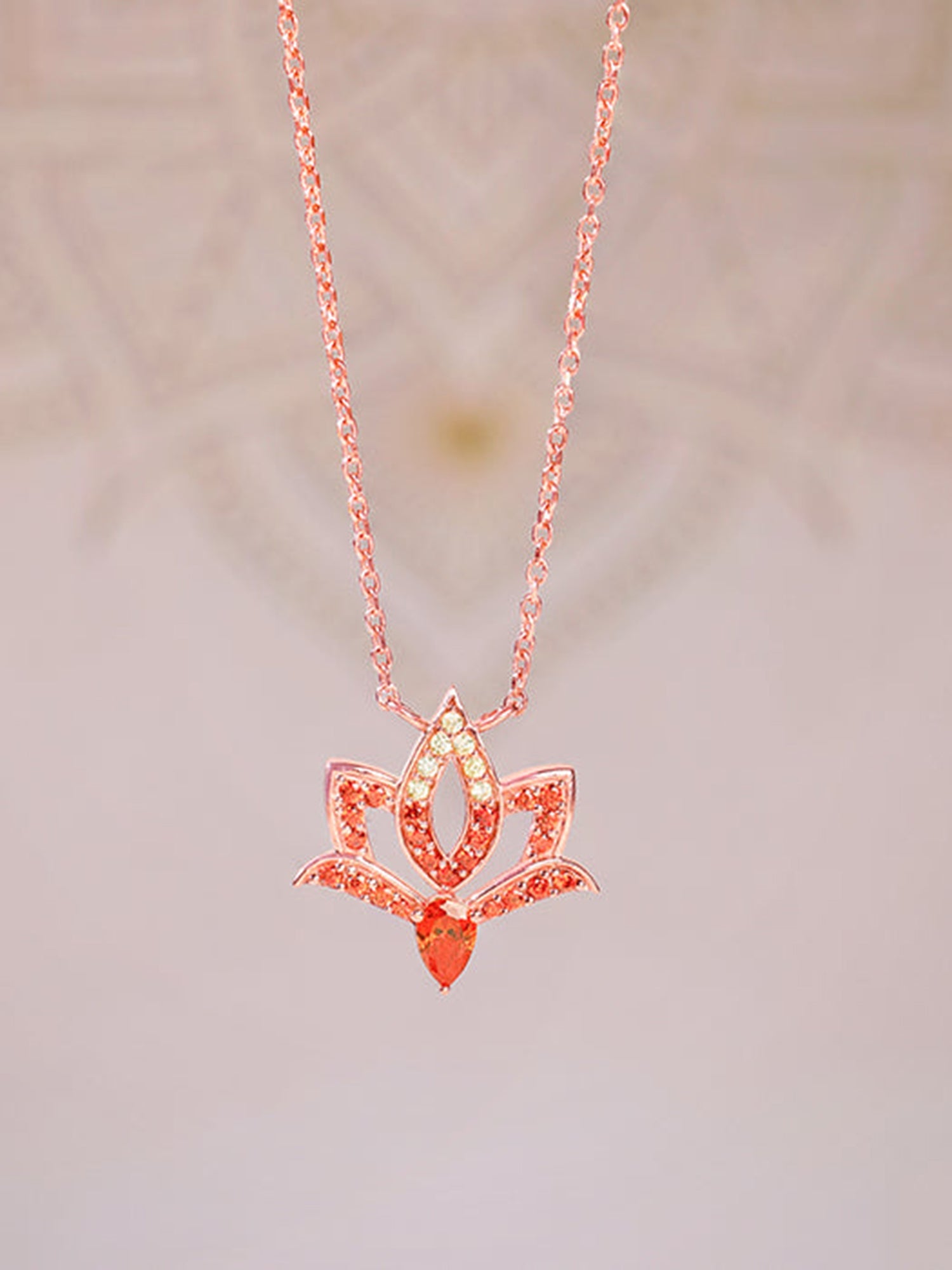 Rose Gold Adishakti Necklace