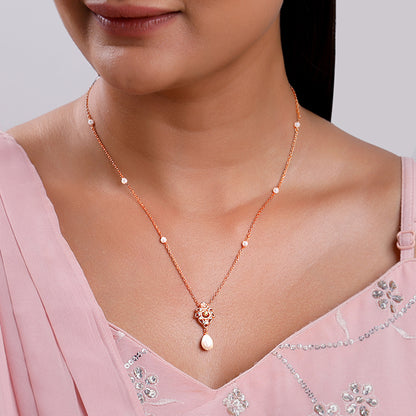 Rose Gold Athena Necklace