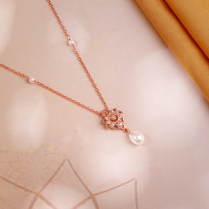 Rose Gold Athena Necklace