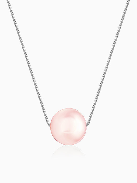 Silver Classic Pearl Necklace