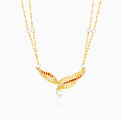 Golden Mahadevi Necklace