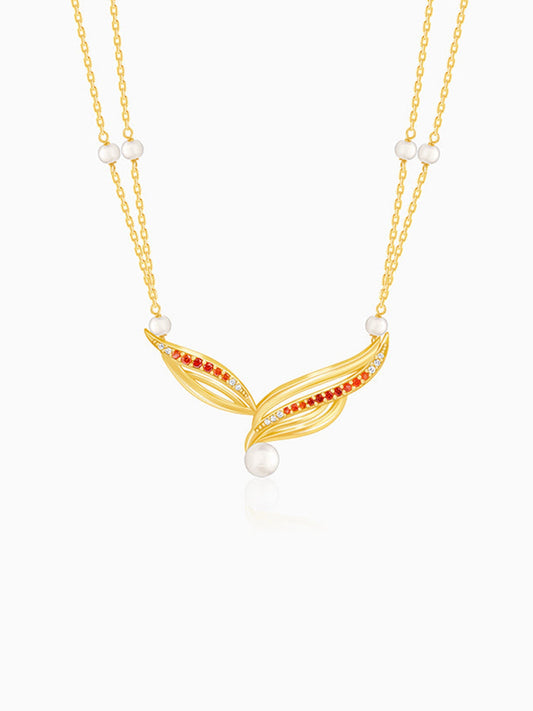 Golden Mahadevi Necklace