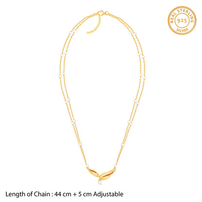 Golden Mahadevi Necklace