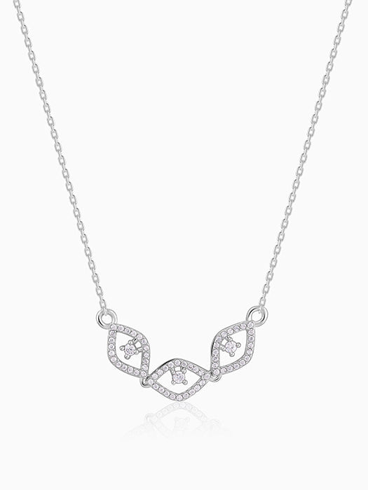 Silver First Glam Necklace