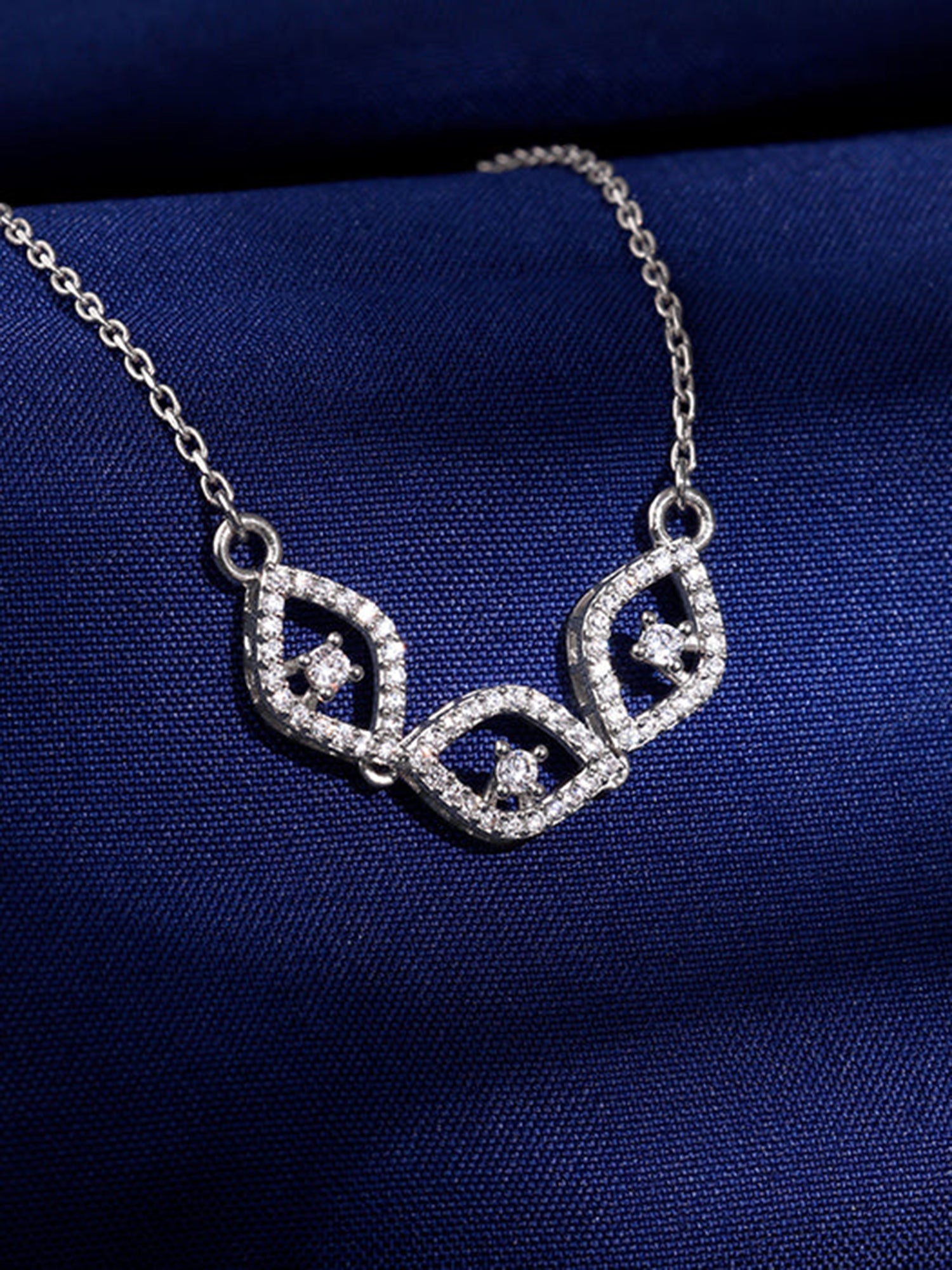 Silver First Glam Necklace