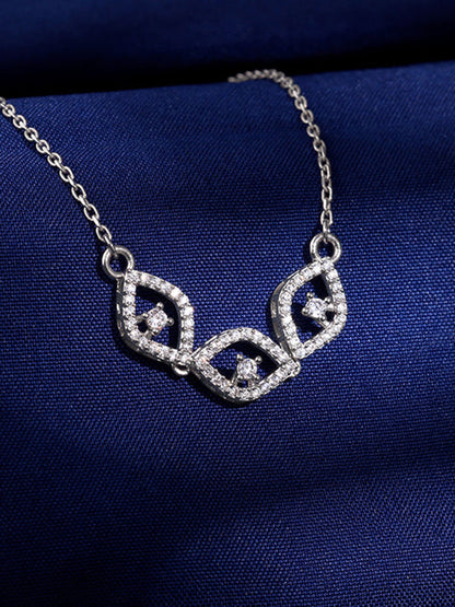 Silver First Glam Necklace