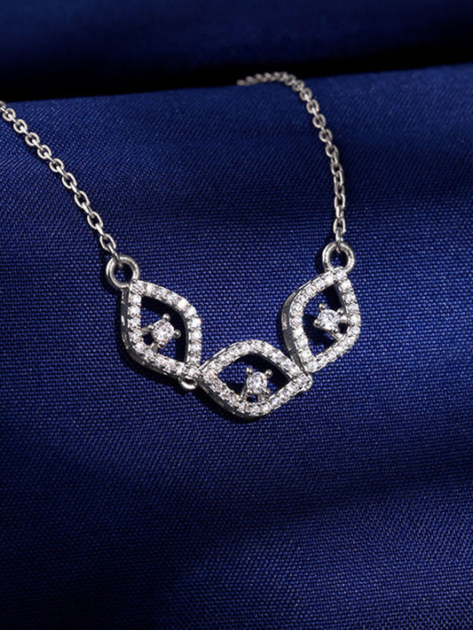 Silver First Glam Necklace