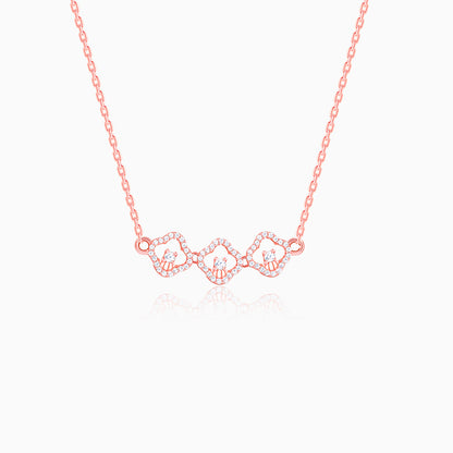 Rose Gold Classic Spark Necklace