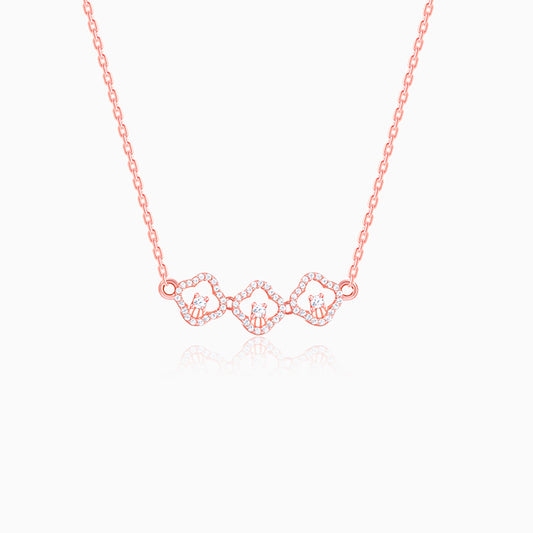 Rose Gold Classic Spark Necklace