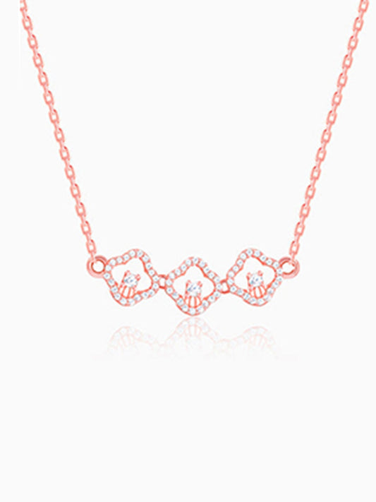 Rose Gold Classic Spark Necklace