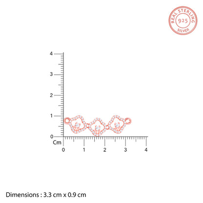 Rose Gold Classic Spark Necklace- rose gold necklace for women