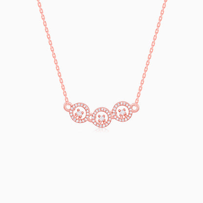 Rose Gold Circular Grace Necklace