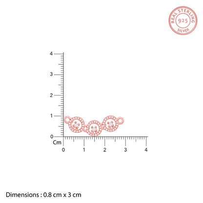 Rose Gold Circular Grace Necklace- rose gold necklace for women