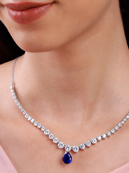 Silver Moonlight Bliss Necklace