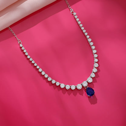 Silver Moonlight Bliss Necklace